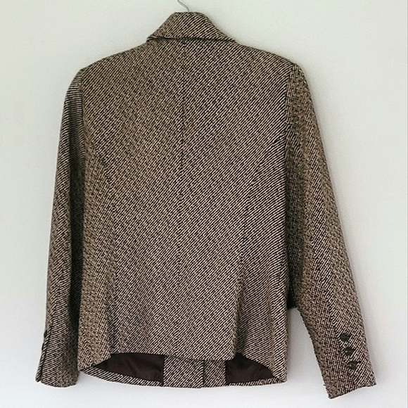 Vintage Jessica Petite  Tweed Blazer Size 10 - Picture 2 of 12